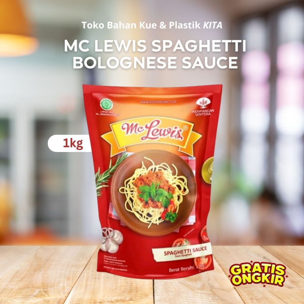 

Mc Lewis Spaghetti Bolognese Sauce (1Kg)