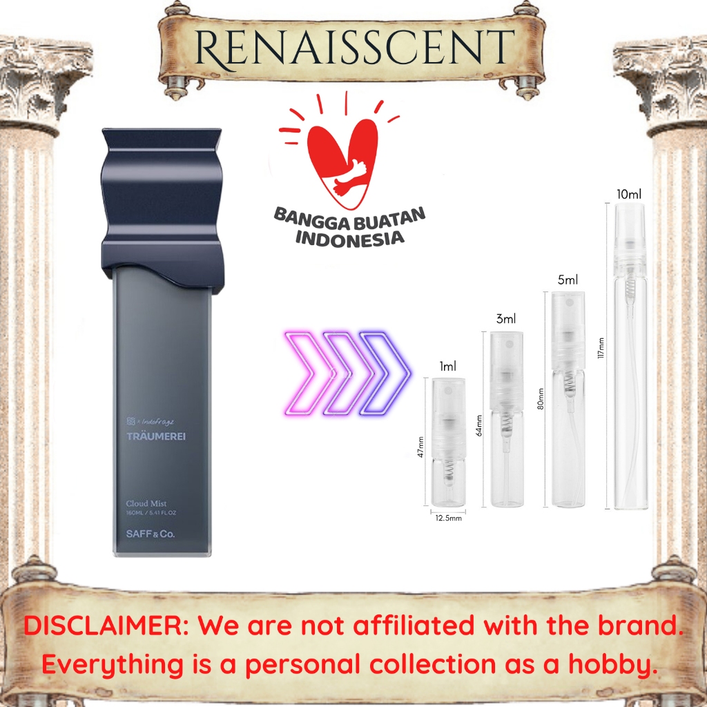 Saff & Co X Indofragz Traumerei Cloud Mist