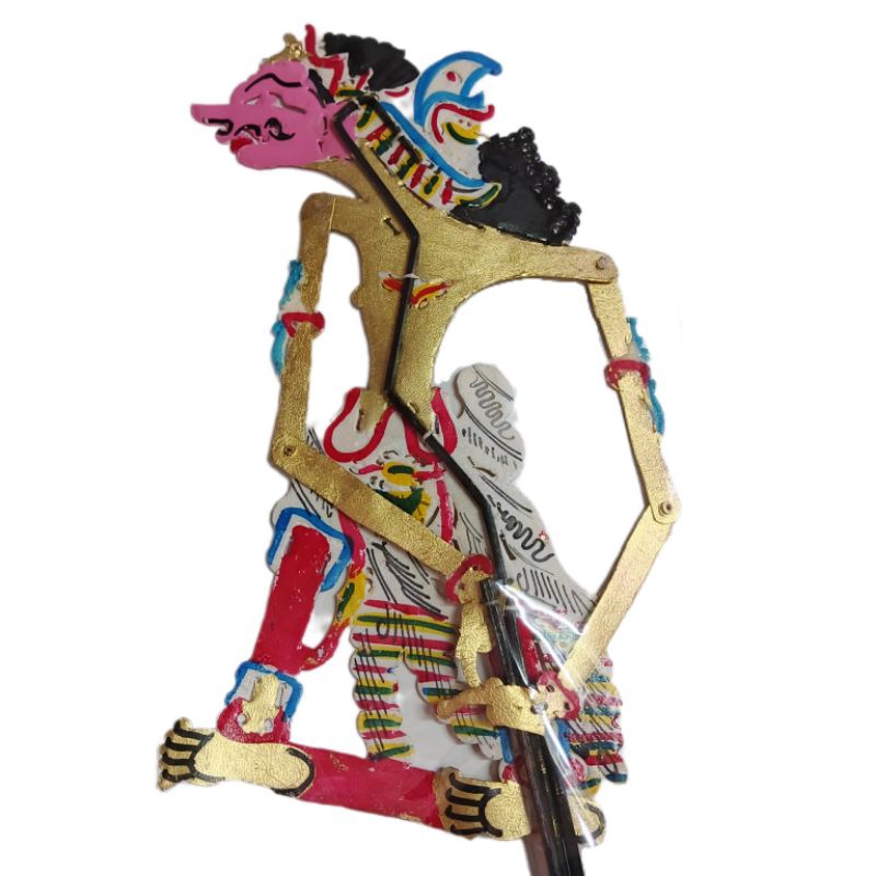 Wayang citraksi - wayang kulit asli - wayang kulit lembu - wayang 30 cm - wayang ukuran sedang