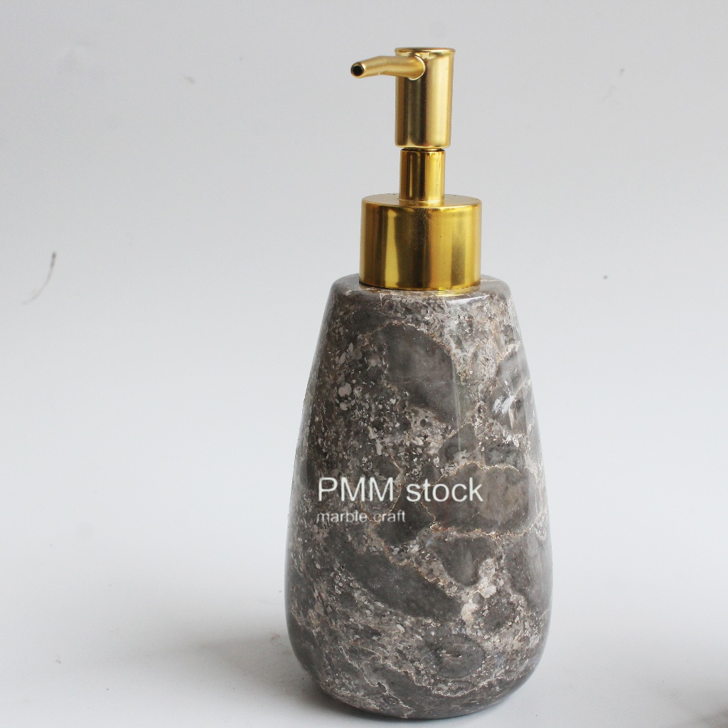 Botol Sabun Cair Marmer/Dispenser Sabun Marmer/Tempat Sabun Marmer
