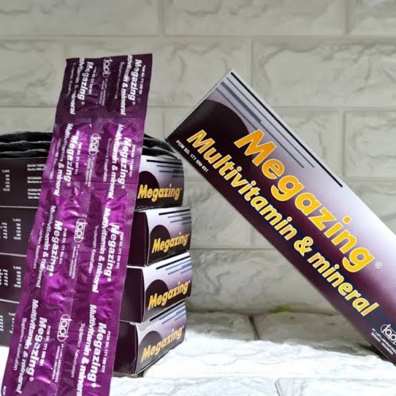megazing multi vitamin dan mineral