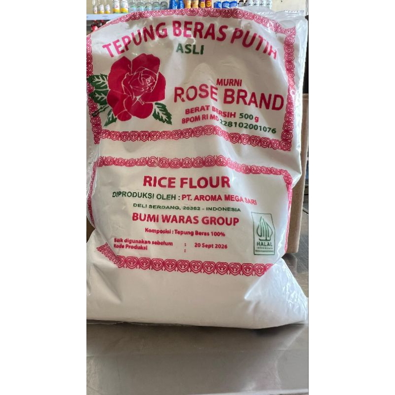 

Tepung Beras Rose Brand