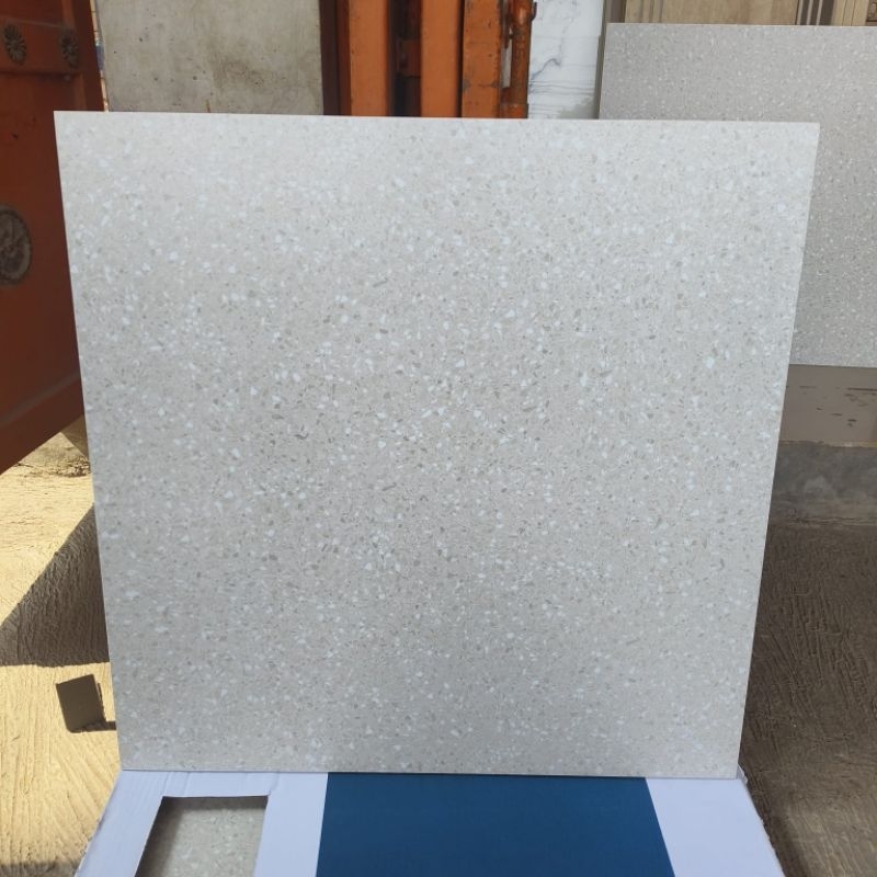 GRANITE LANTAI 60X60 TERRAZO WHITE / MATT / INFINITY