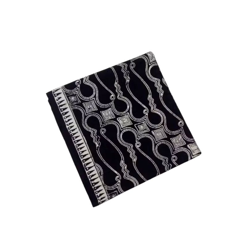 Kain batik cap sewarna jogja parang bagong hitam