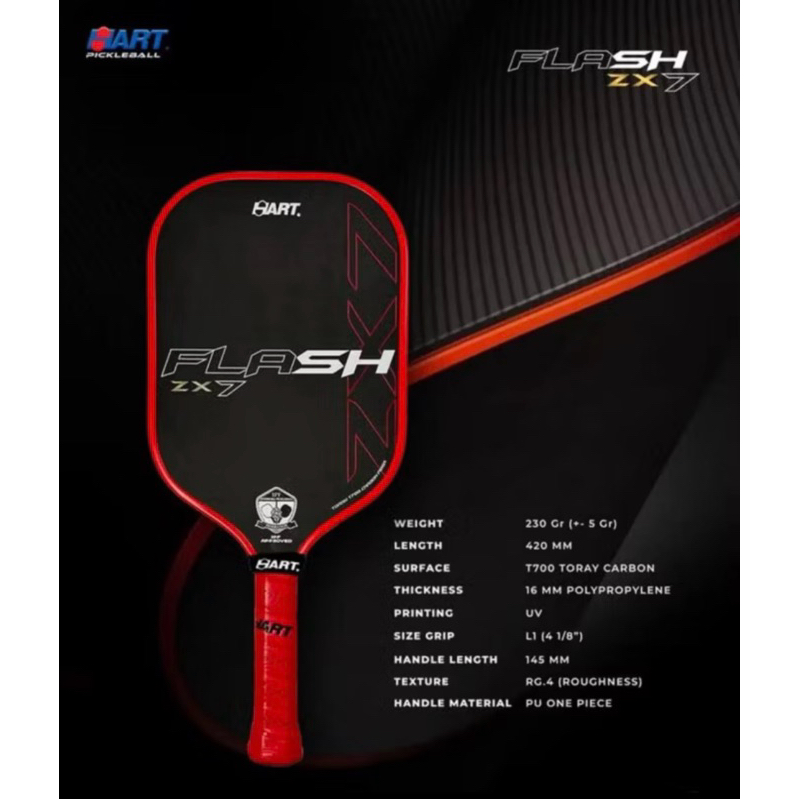 Pickleball Paddle Hart Flash ZX-