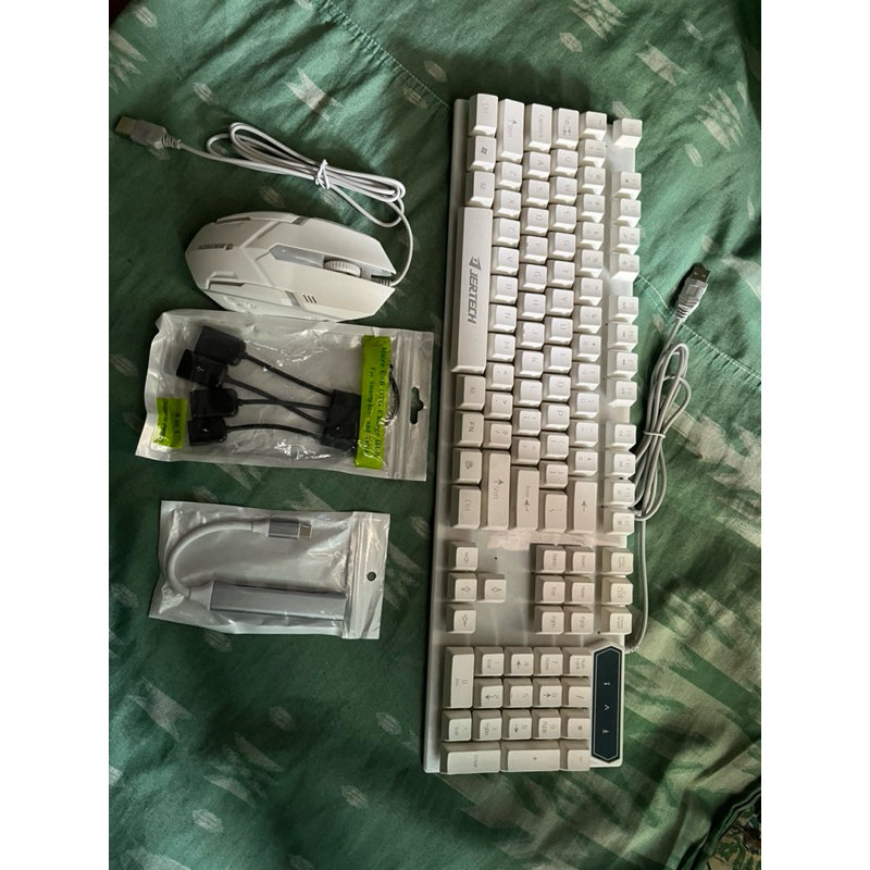 JERTECH ||  keyboard mouse gaming + OTG 2 versi.   Keyboard murah || mouse dan keyboard || OTG 2 VER
