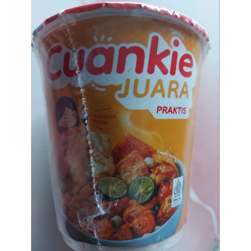 

Juara cuanki cup 55g ayam bawang