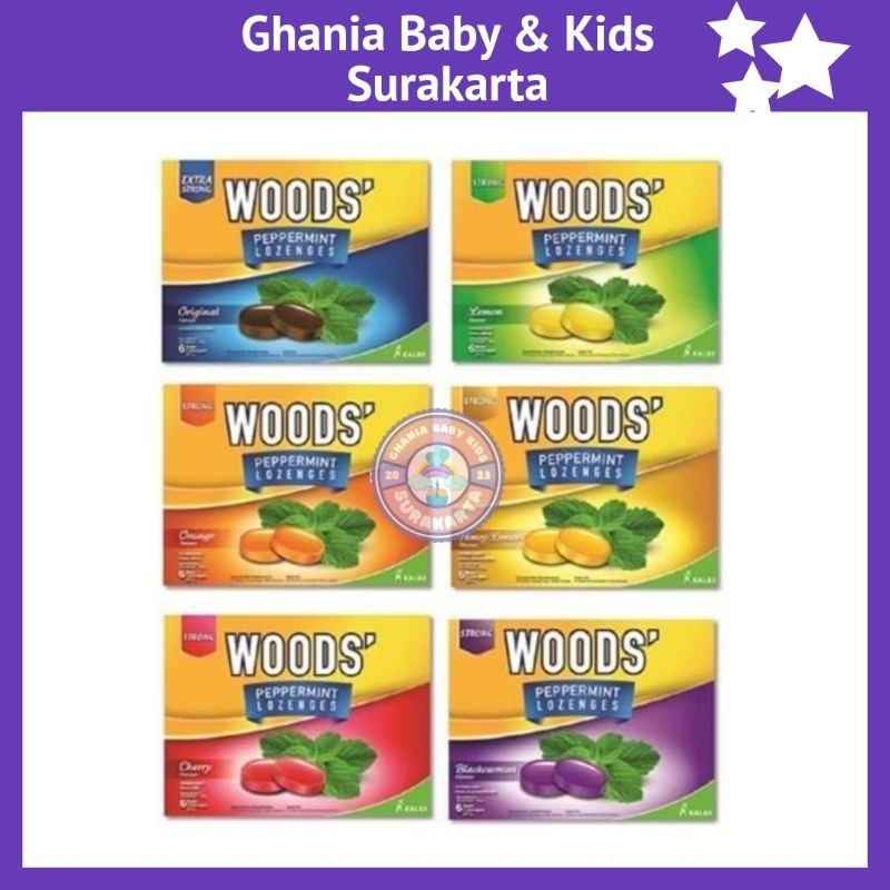 

Permen woods pelega tenggorokan