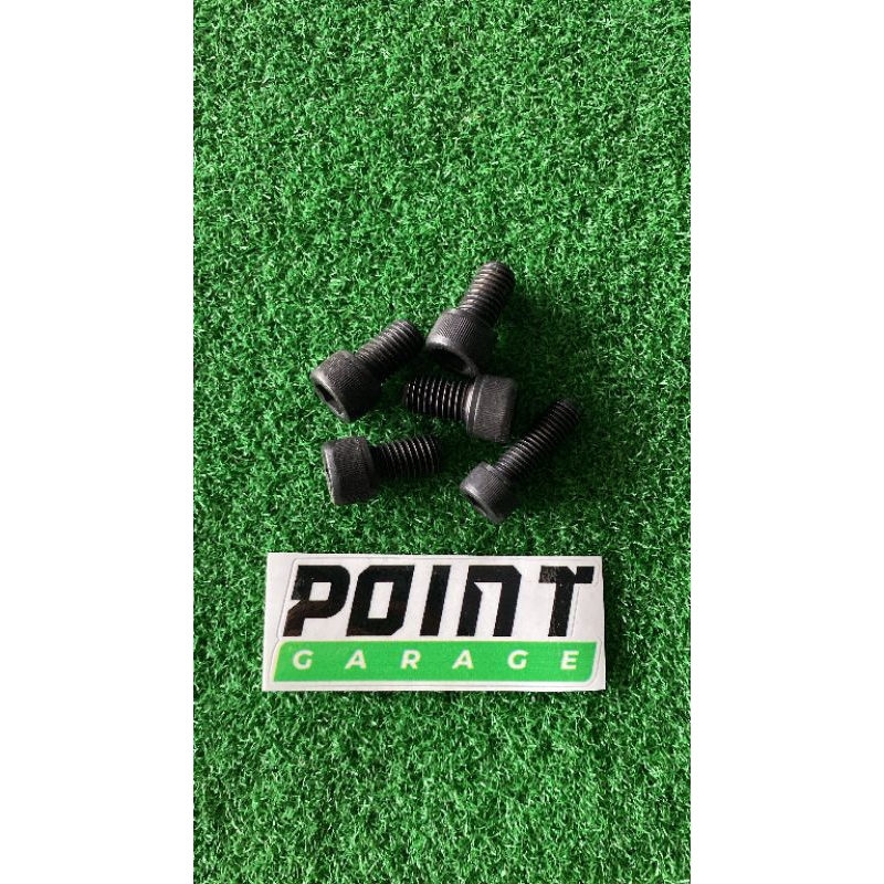 Baut L Baja Hitam Ukuran 12x20