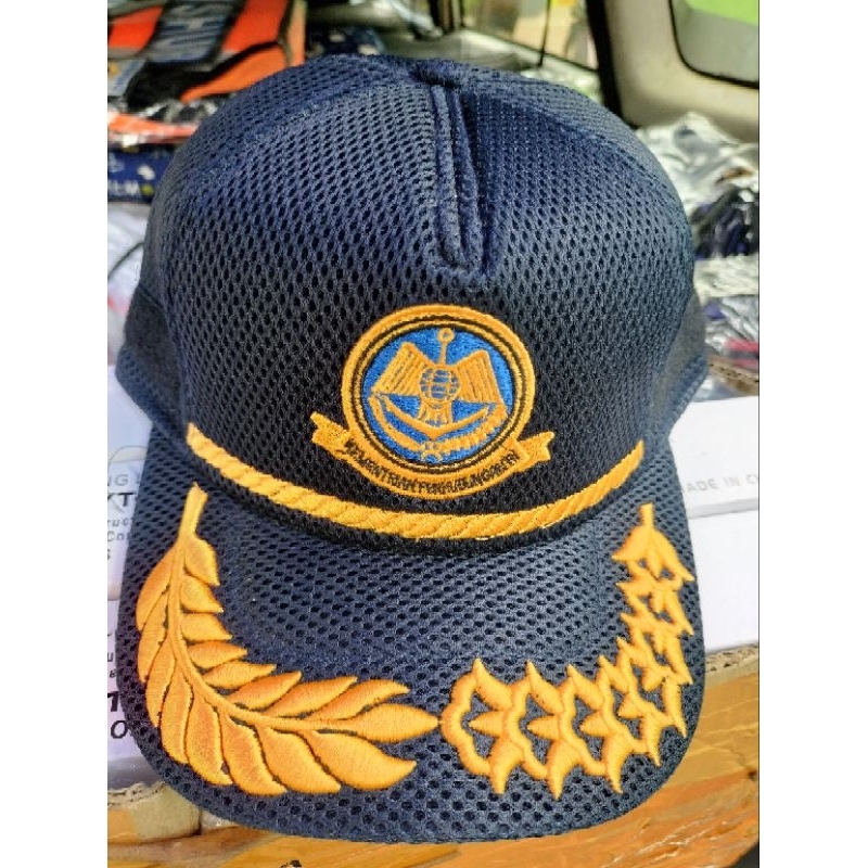 pilkep pamen dishub/topi padi kapas
