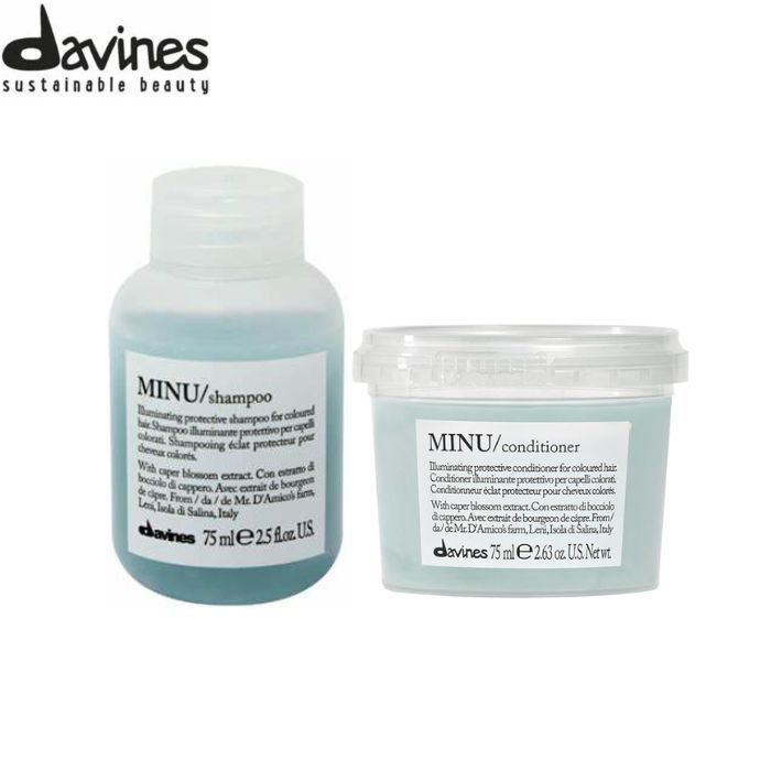 Davines Minu Shampoo 75ml + Davines Minu Conditioner 75ml