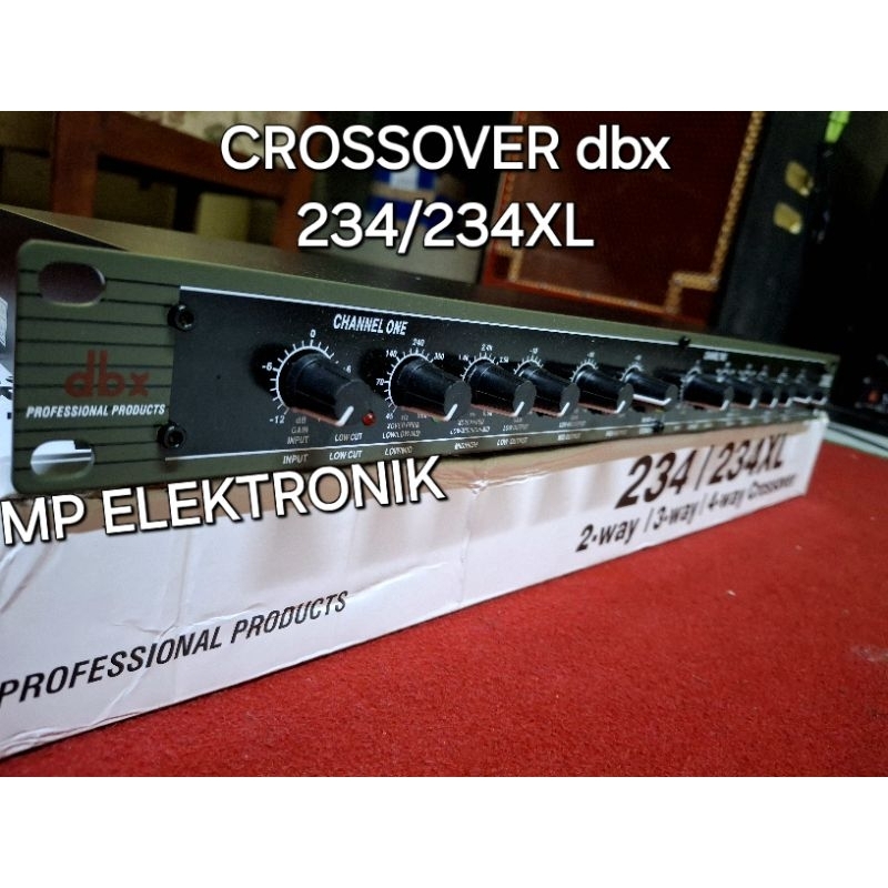 CROSSOVER dbx 234/234XL CROSSOVER AKTIF dbx 234 / 234XL