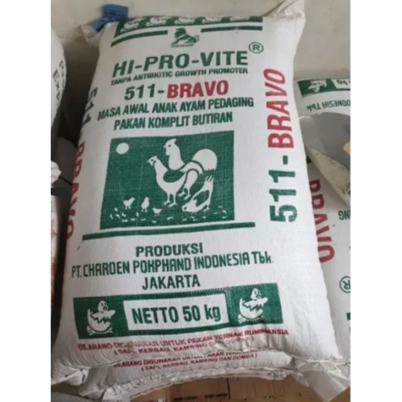 Makanan Pakan ayam 511 Bravo
