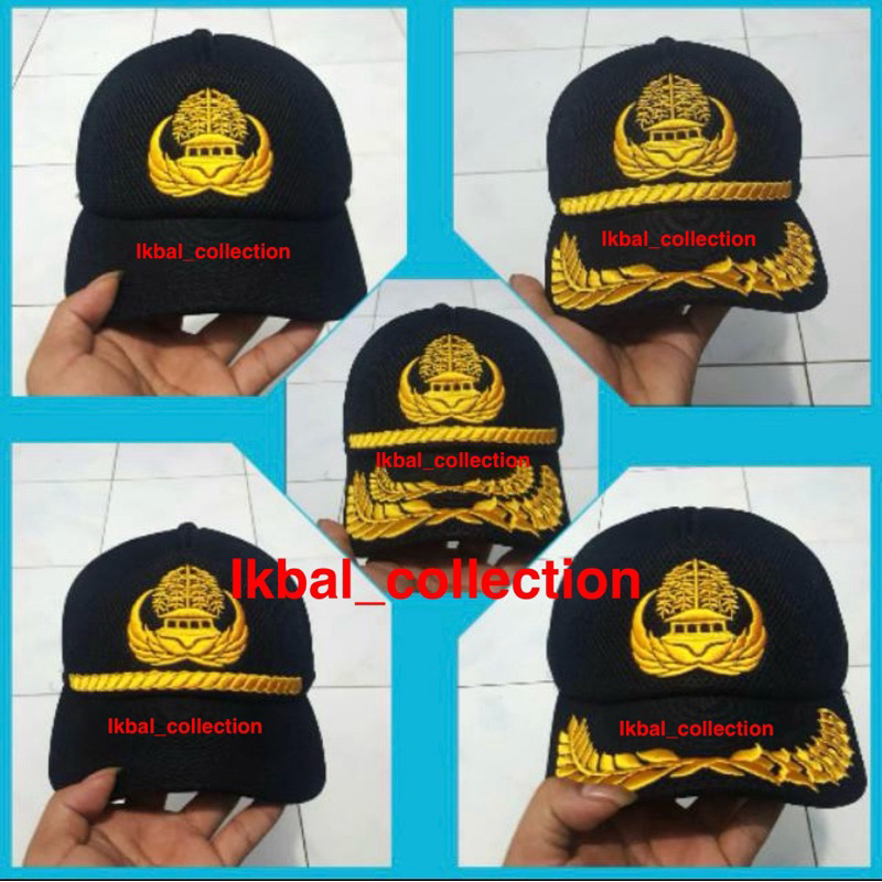 TOPI JARING KORPRI / TOPI JARING PNS / TOPI KORPRI WARNA HITAM