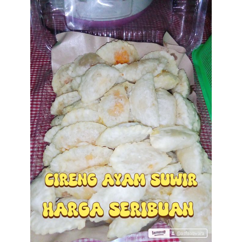 

cireng ayam suwir