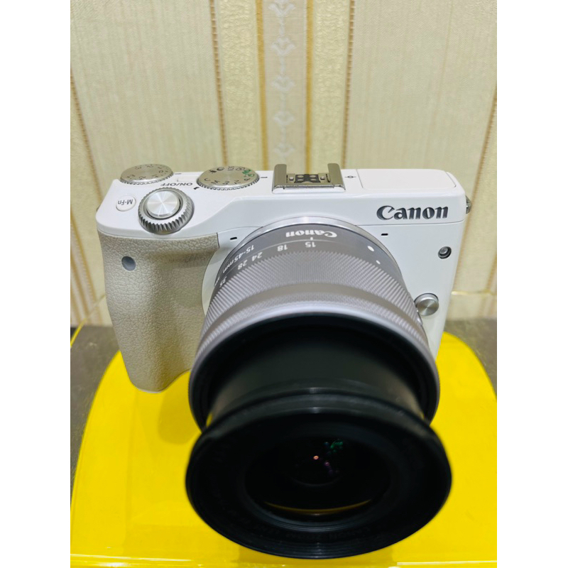 KAMERA VLOG FOR CANON EOS M3 FULL SET BODY KIT 25-45MM (SECOND)