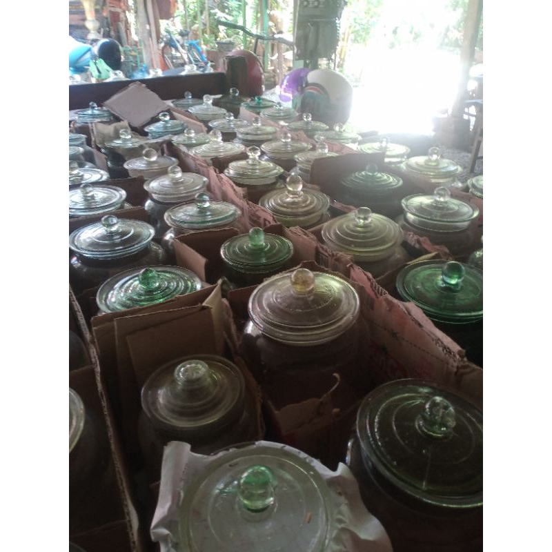 Toples lodong kaca jadul antik jumbo