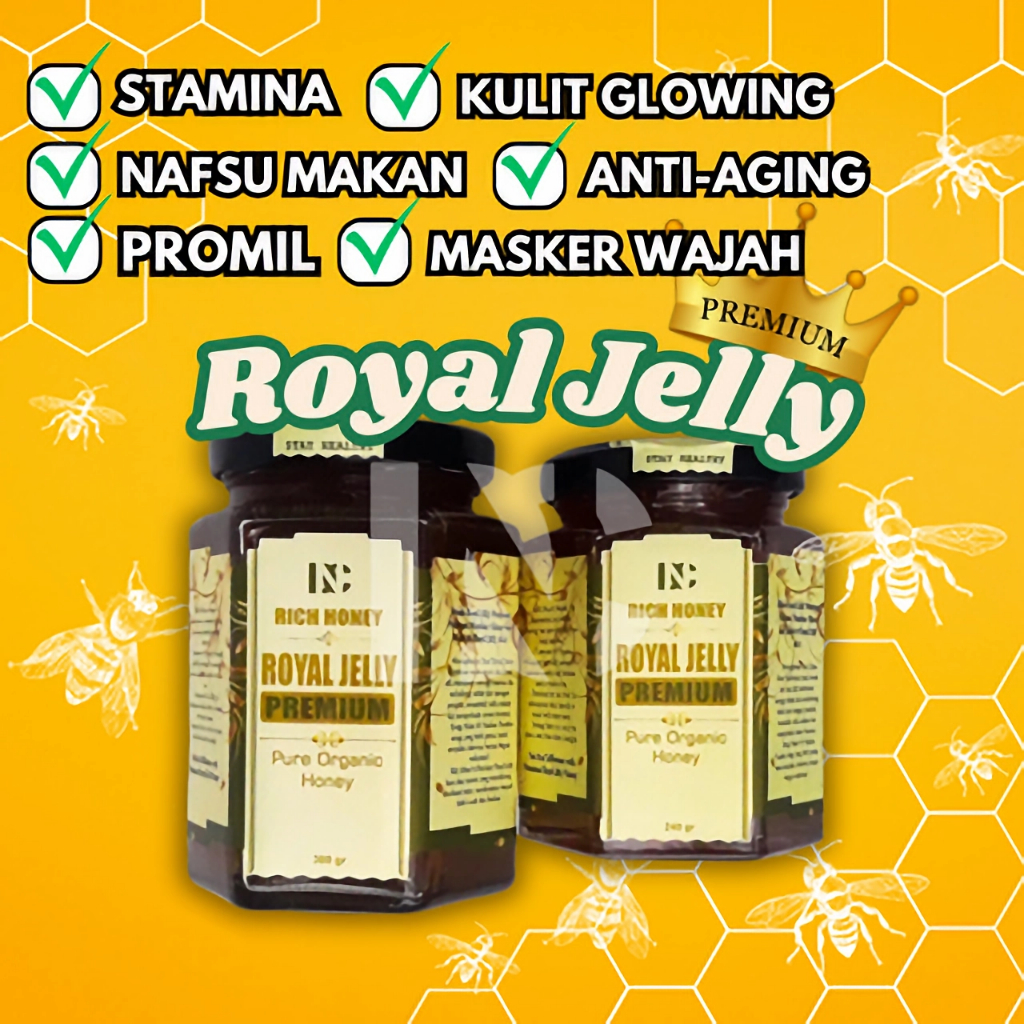 

Madu Asli Royal Jelly Premium 240gr & 380gr [DNC]