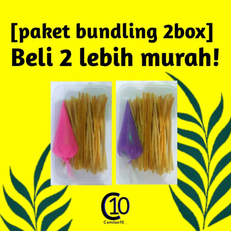 

[bundling 2box] mie lidi lumer / mie lidi / mie lidi coklat lumer