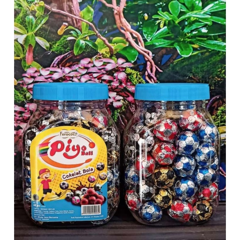 

PIYO BALL PERMEN BOLA COKELAT ISI 60PC