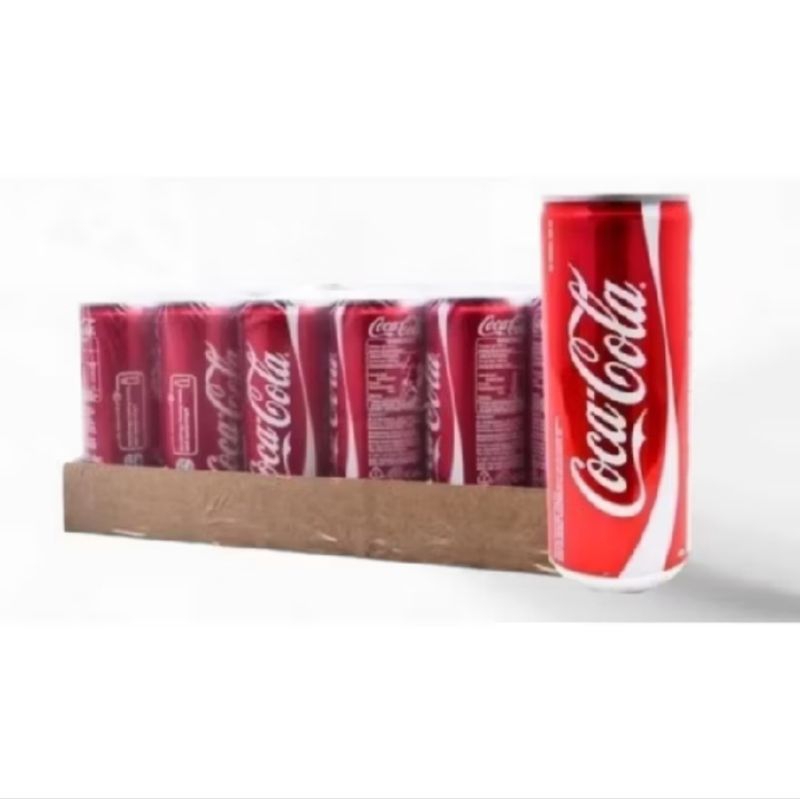 

Coca cola kaleng 250 ml isi 24 pcs