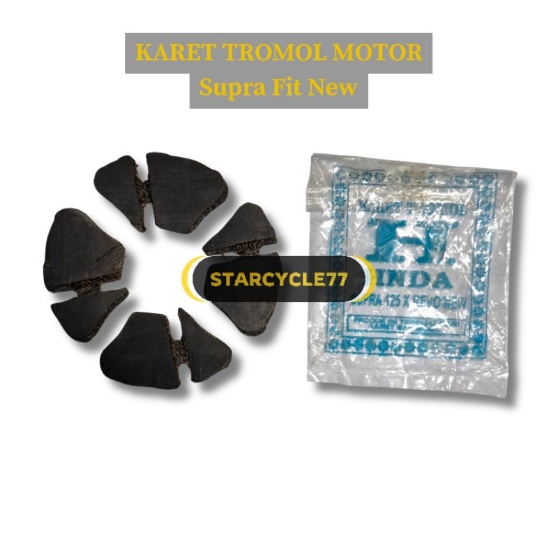 Karet tromol / Karet gear motor Kharisma, Supra Fit New, Revo, Blade keluaran lama dari bahan ban fu