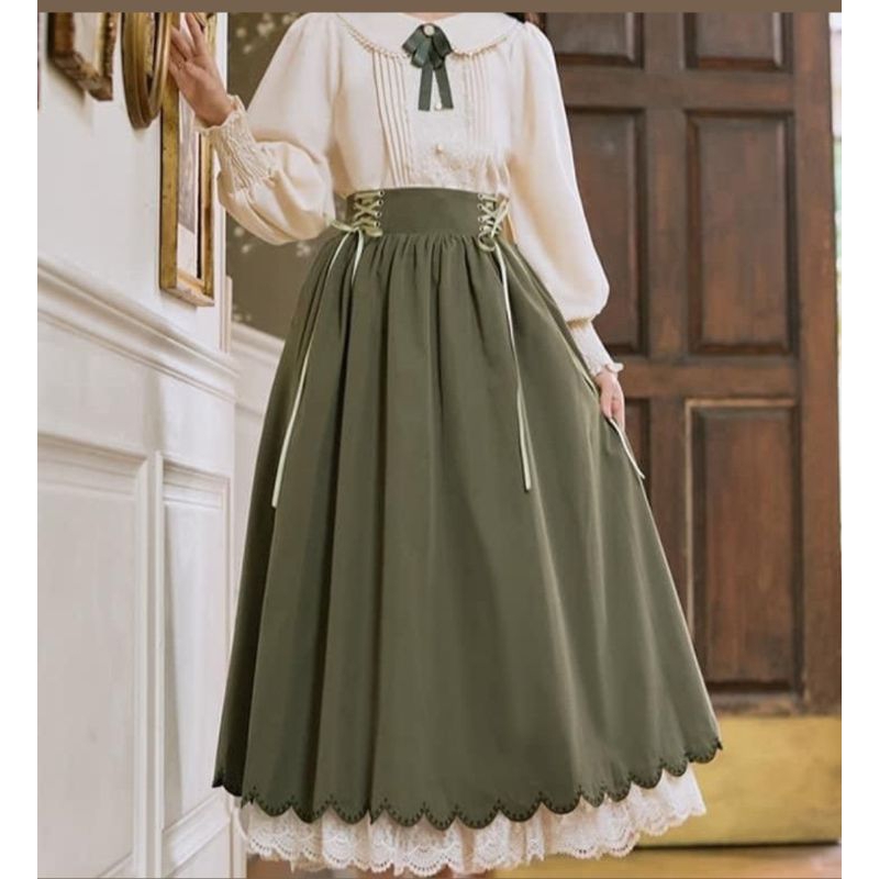 Vintage Dress Costume Cosplay Hijab Friendly