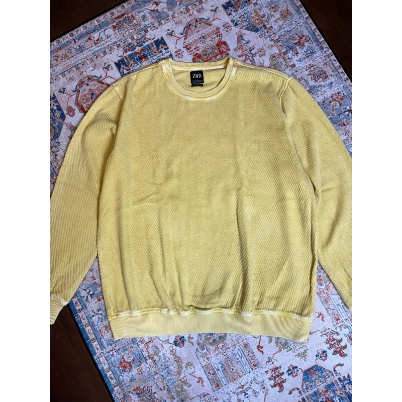 Sweater Rajut Knit Zara man Second Preloved
