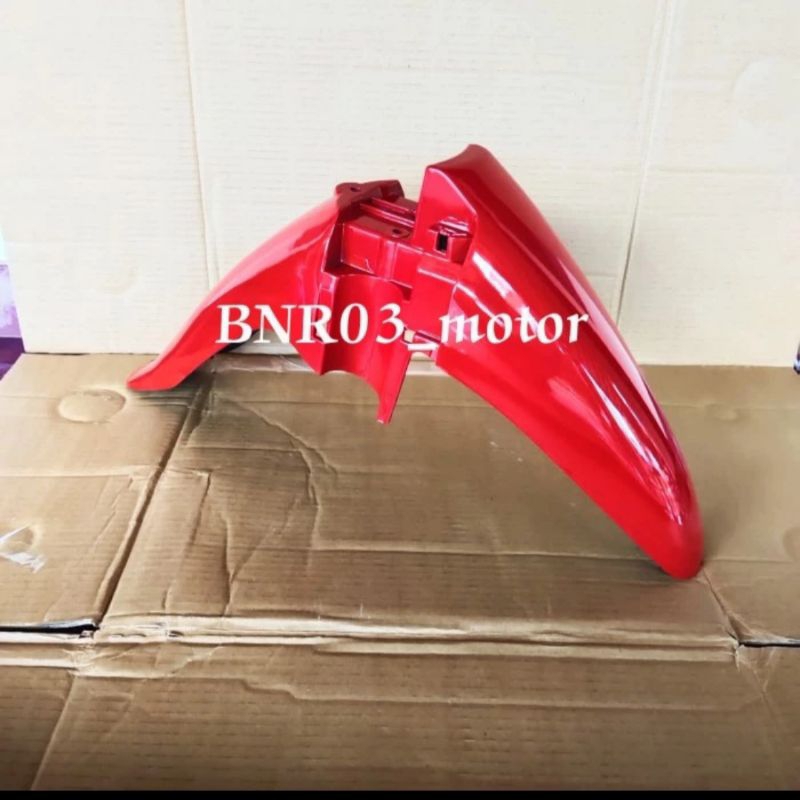 Spakbor Depan Supra X Lama Supra Fit Lama Warna Merah