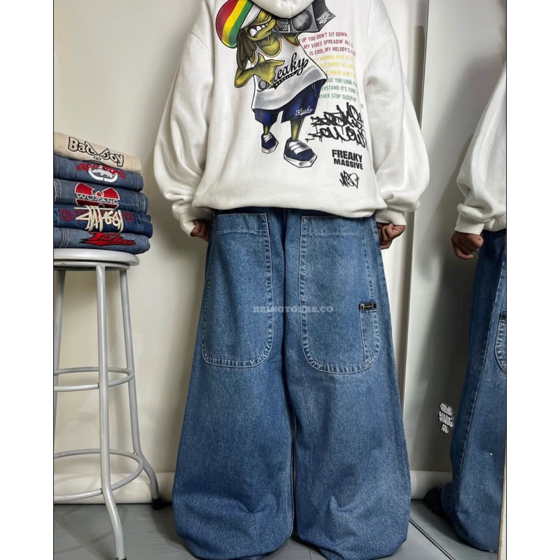 DICK|ES VTG BIG POCKET  BAGGY Y2K PANTS NOT JNCO WUTANG SHOK FUBU DOGTOWN