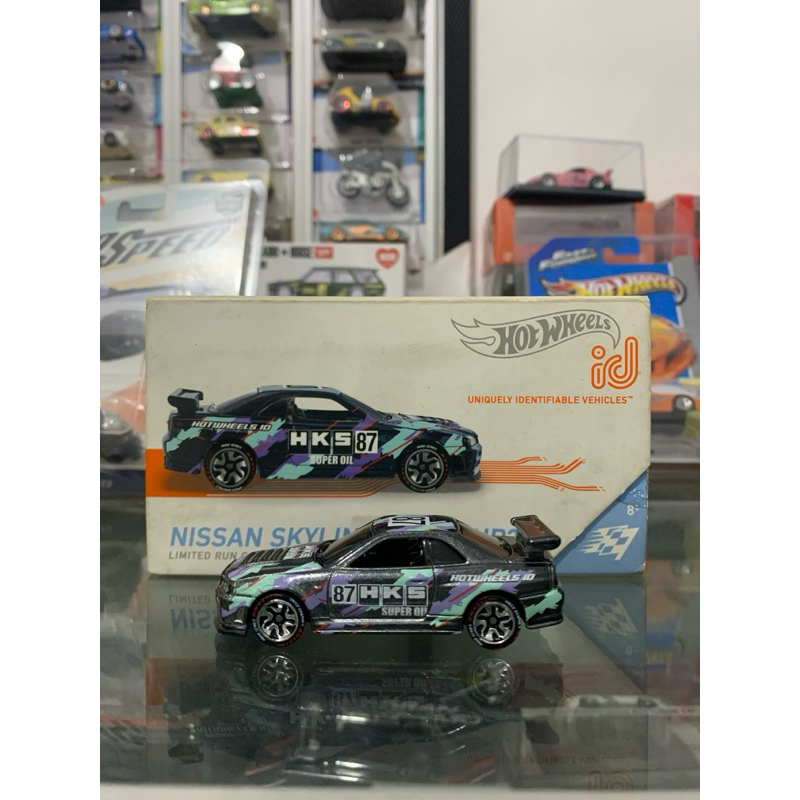 Hot Wheels id Nissan skyline  R34 Hks
