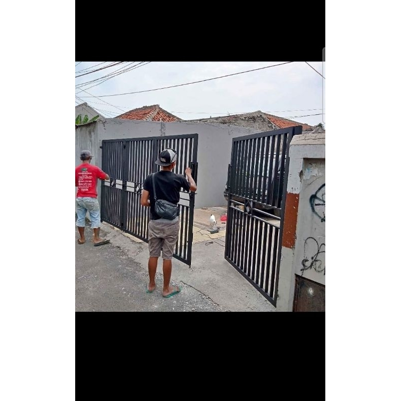 pagar lipat minimalis