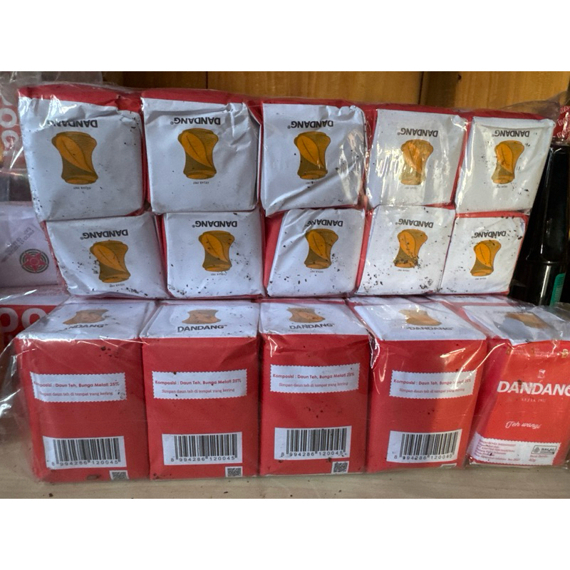 

Teh dandang teh wuwur 1 slop 40grx10