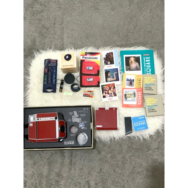 Full set lomography instant camera pigale special edition (Second Preloved)