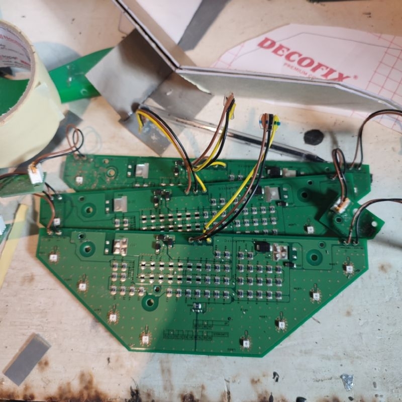 PCB lampu belakang Nmax New