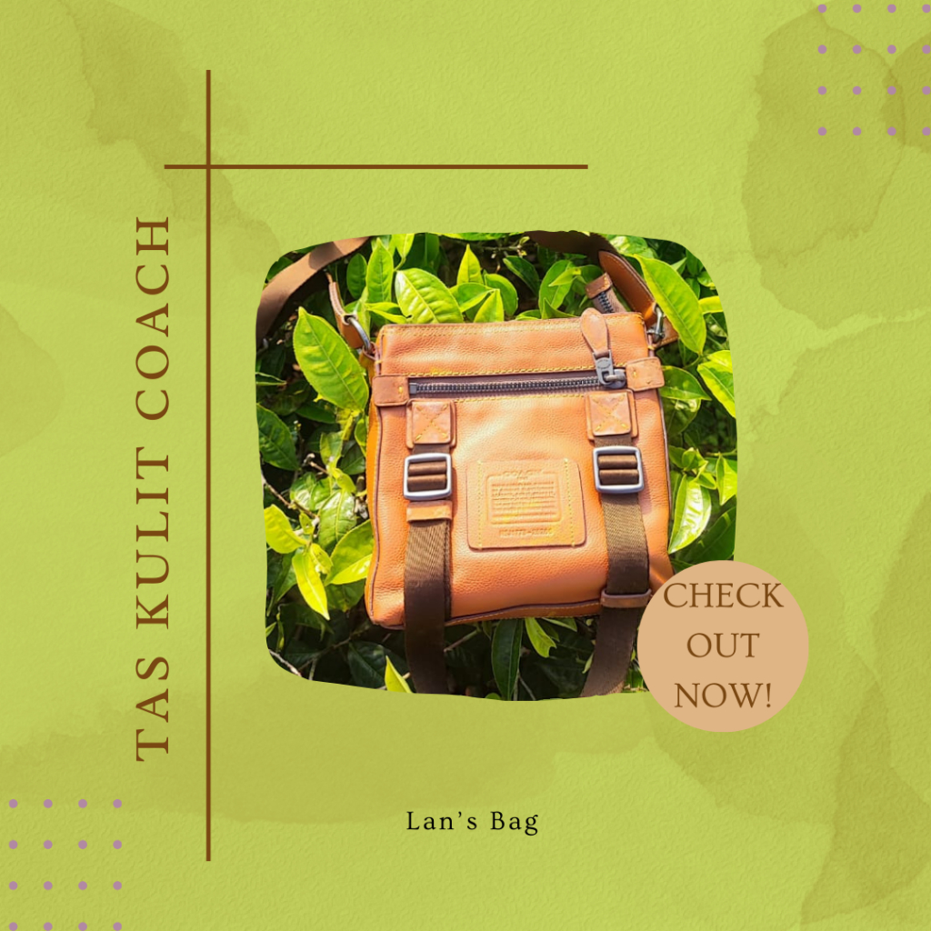 Tas Kulit CH Pria Otentik (Preloved)