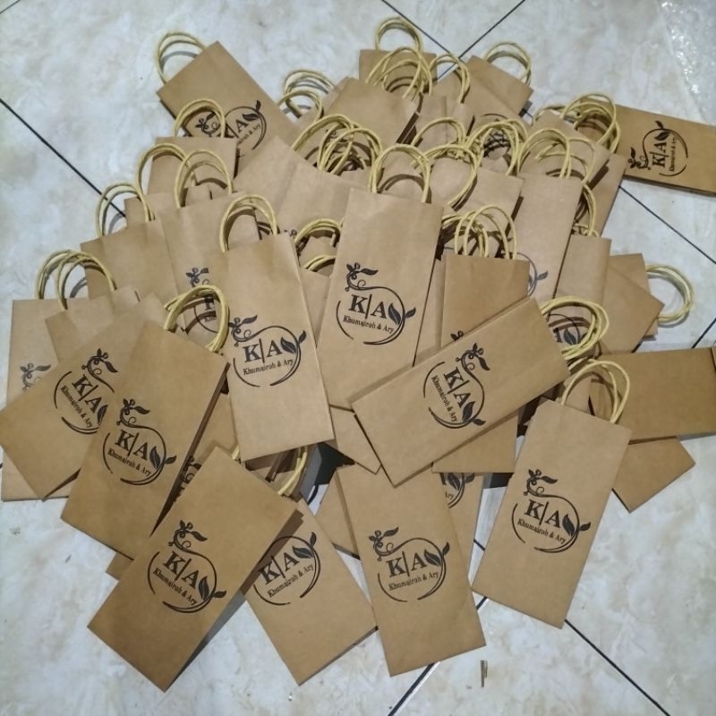 

paperbag 6x3x15 // Paperbag tasbih Digital (Custom)