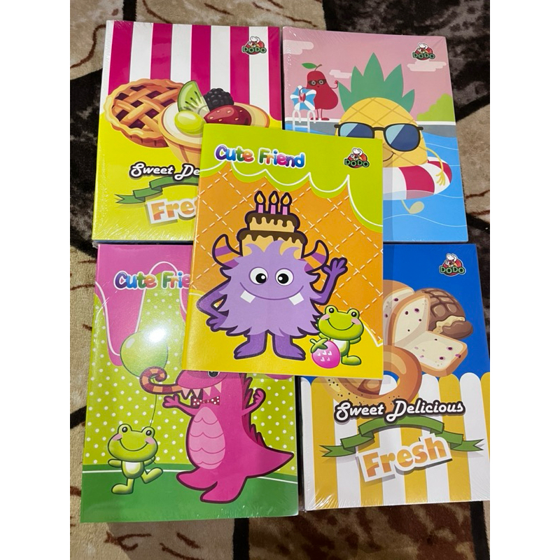 

Buku Tulis DoDo 50lembar(1pak isi10)