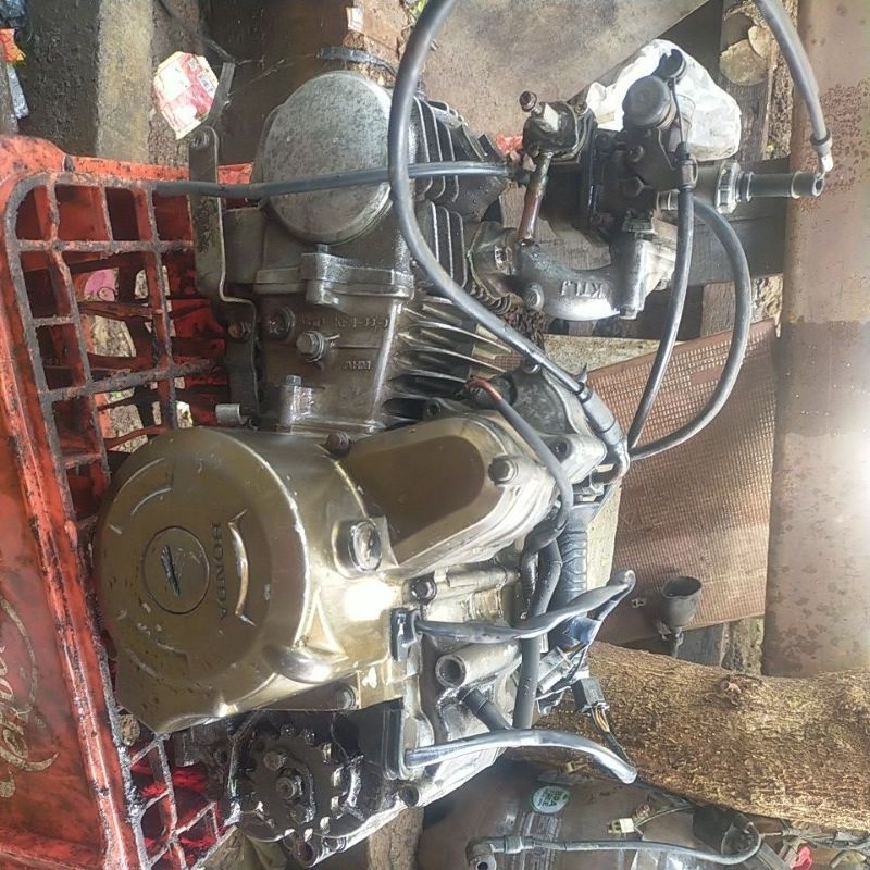 mesin Revo lama/Revo lancip,fullset pengapian,CDI,koil,karbu,mesin kering,adem ga berasap kondisi is