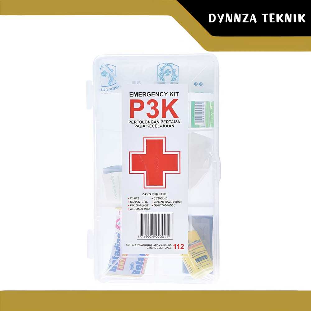 Kotak P3K + Isi/Kotak P3K Mobil Isi Lengkap