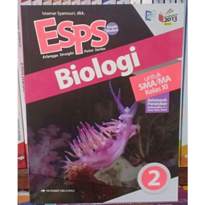 Buku esps biologi untuk SMA kelas 11 original