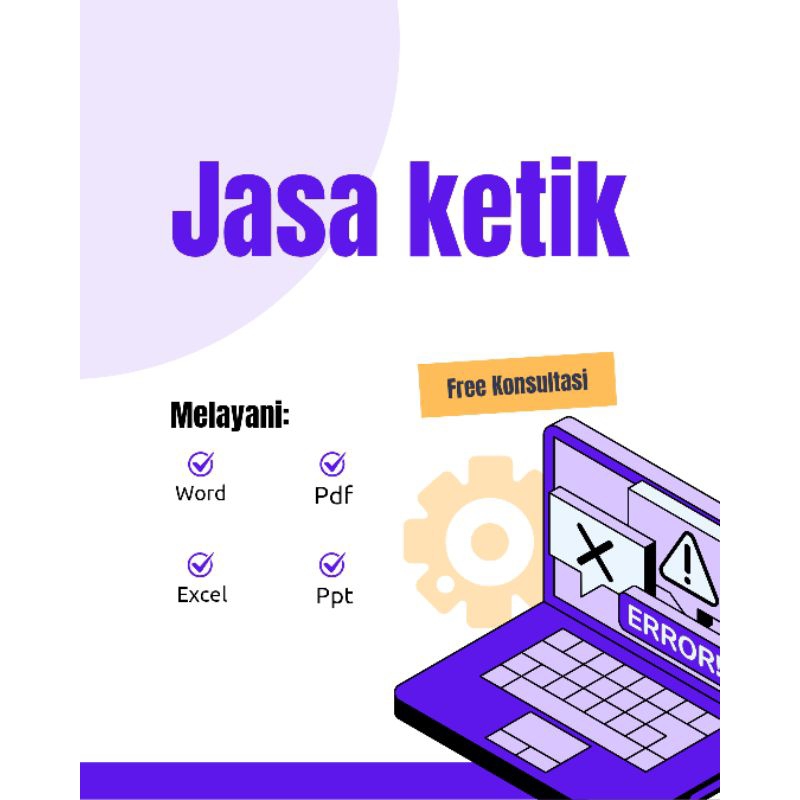 

Jasa ketik