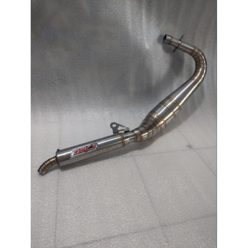 knalpot kobra superpro pro series bkj stainles rx-king