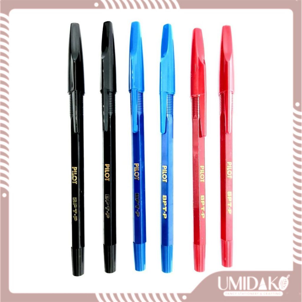 

[UMIDAKO] BOLPOIN PILOT BPTP HITAM MERAH BIRU PCS
