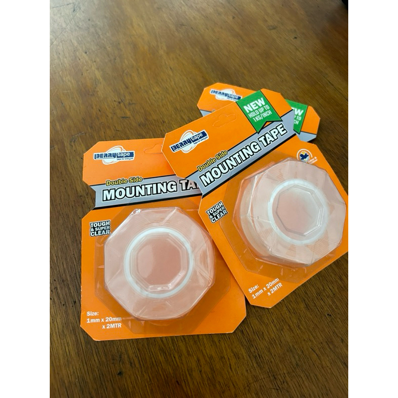 

berry tape / double tape transparan