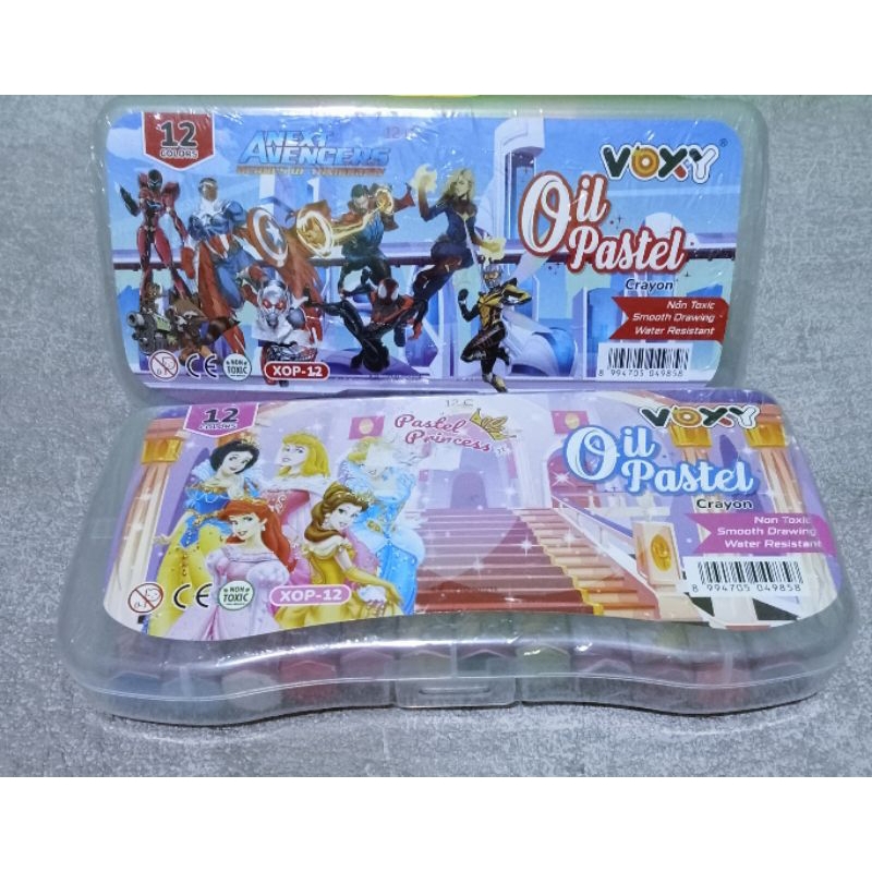 

crayon/Oil Pastel 12 warna