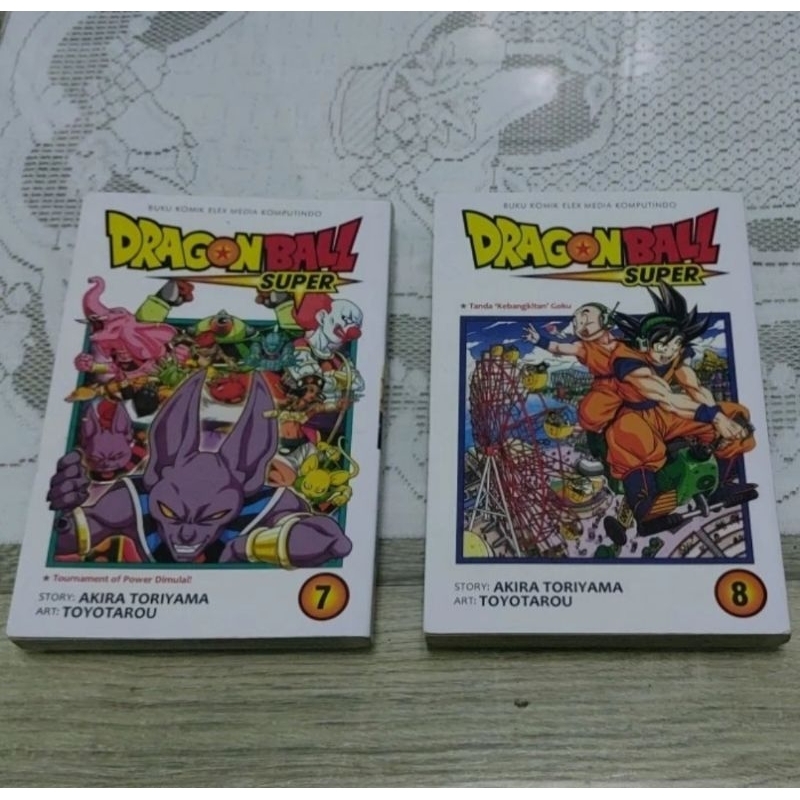 Komik Dragon Ball Super set 2 pcs vol 7 & 8