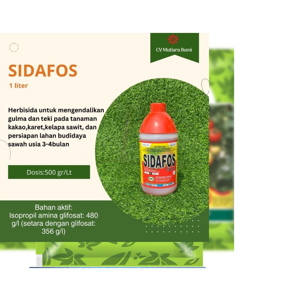 SIDAFOS HERBISIDA 1 liter 480 SL