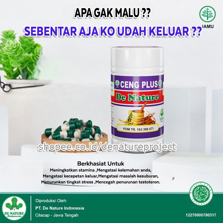 Ceng Plus 0bat Kuat Pria Hyper Tahan Lama | Oat Kuat Pria | Obat Obt Kuwat Ejakulasi Di Dini & Lemah