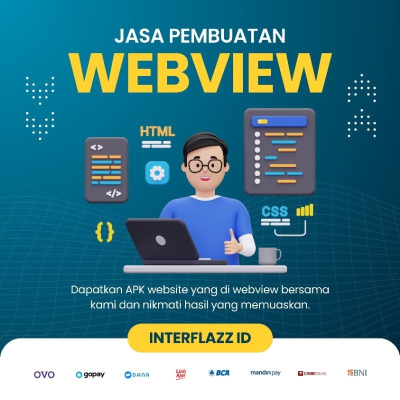 Jasa Pembuatan Aplikasi WebView -  Website Online APPS